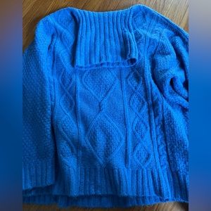 Aerie cable knit turtleneck sweater Size Small